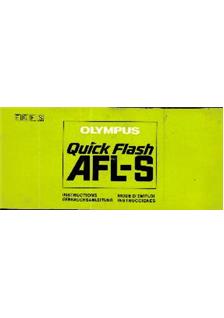 Olympus AFL-S manual. Camera Instructions.